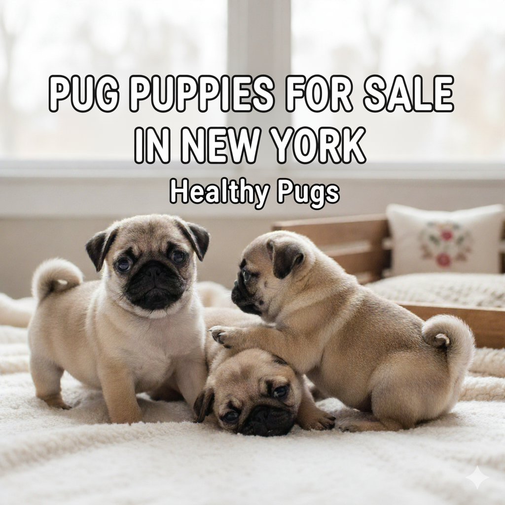 Pug Puppies for Sale in New York | Healthy Pugs